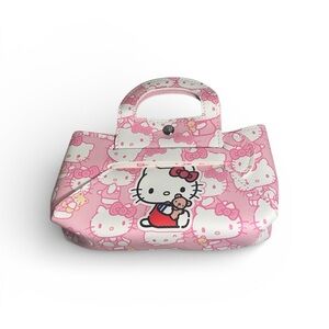 Hello Kitty Pink and White Tote Bag